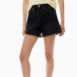 Aritzia Denim Forum the Ex boyfriend midi shorts size 23